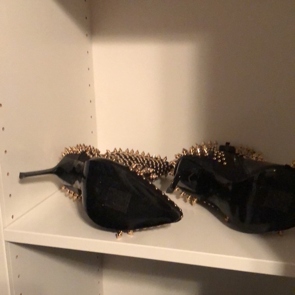 COPY - Gold studded healed boots feeling bold..these are for you. - Picture 5 of 9